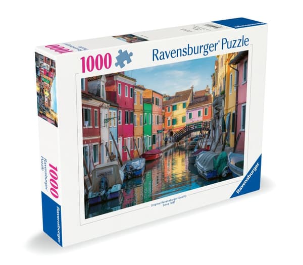Ravensburger Puslespil Burano Kanal, Venedig 1000p (12000623)