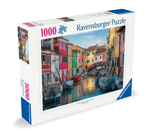 Ravensburger Puslespill Burano Canal, Venezia 1000p (12000623)