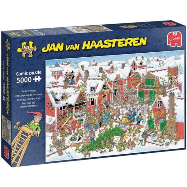 Jan van Haasteren Julemandens landsby (5000 brikker) (JUM0076)