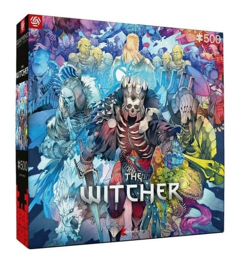 Good Loot - Spilpuslespil: The Witcher Monster Faction, Puzzles 500  brikker