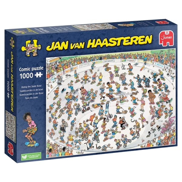 Jan van Haasteren Riding the Skate Bowl (1000 kpl)