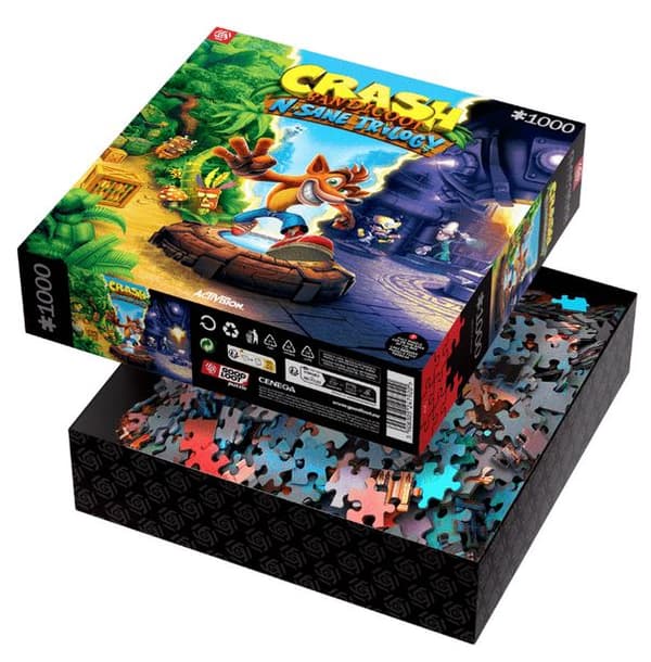 Good Loot Spillpuslespill: Crash Bandicoot N. Sane Trilogy (1000 brikker)