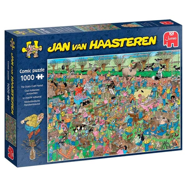 Jan van Haasteren Det nederlandske håndverksmarkedet (1000 brikker) (JUM0046)