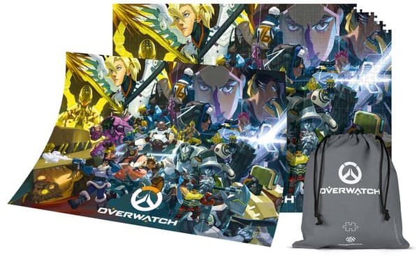 Good Loot - Overwatch: Heroes Collage, puzzle 1500 brikker