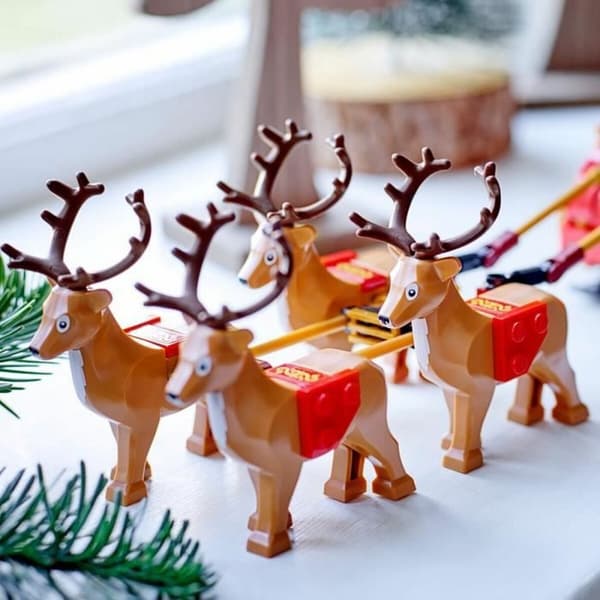 Konstruktionsspil Lego 40499 Santa s Sleigh Multifarvet