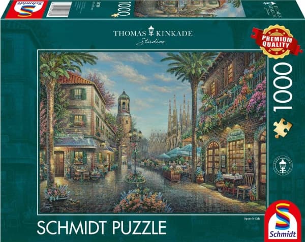 Schmidt Spiele Puzzle PQ 1000 THOMAS KINKADE Spansk gate