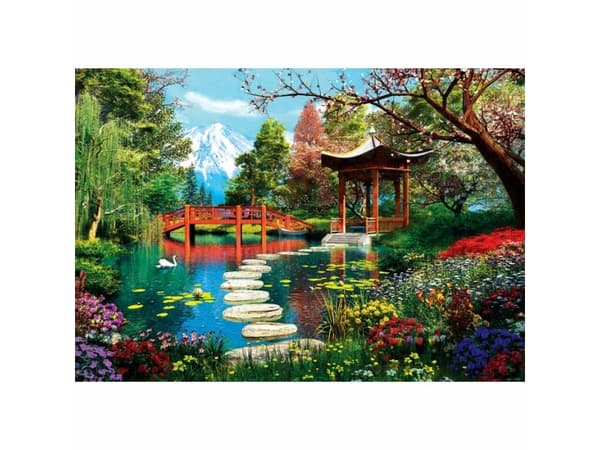 Clementoni High Quality Collection Fuji Garden, 1000 stykker, Landskap, 18 år