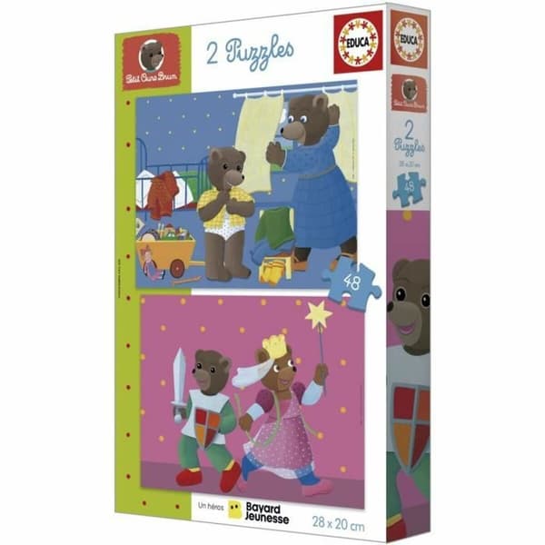 Puslespil Educa Little Brown Bear
