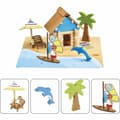 Miniatyrbild 3 av 3: Byggsats Jeujura The Beach Hut
