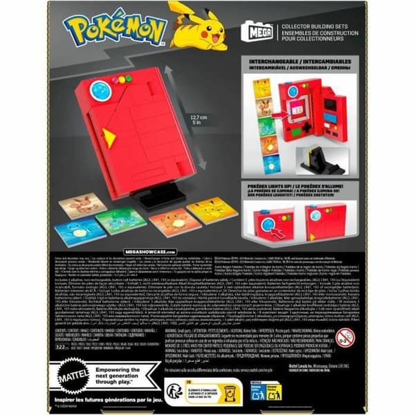 Konstruktionsspil Megablocks MEGA-Pokémon-Pokédex of the Kanto region-322 pieces HYM37