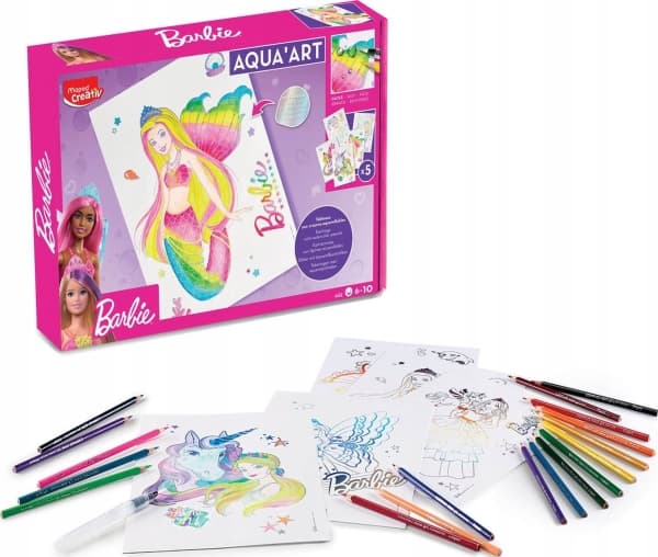 Maped *****CREATIV AquaArt-obraz akwar.Barbie 70633