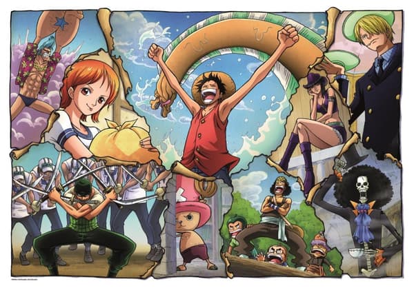 Clementoni 500 stk Anime Cube One Piece