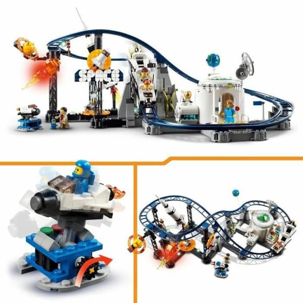 Konstruktionsspil Lego Creator 31142 Space Rollercoaster Multifarvet 874 Dele