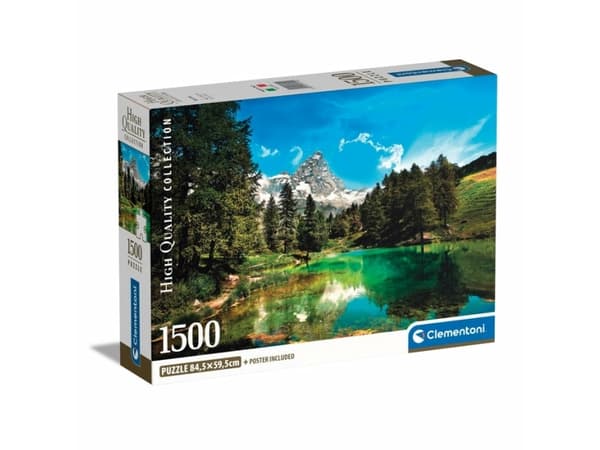 Clementoni High Quality Collection Blue Lake, 1500 styck, Liggande, 18 År