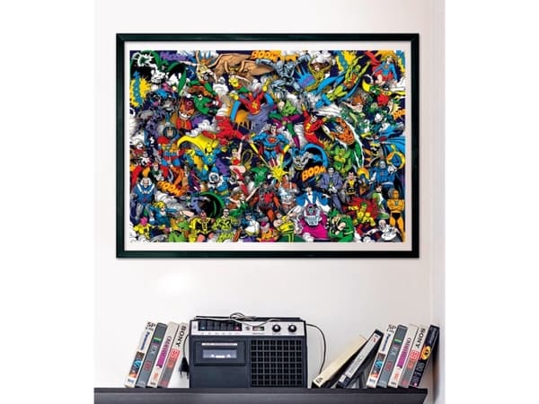 Clementoni DC Comics Impossible, 1000 styck, Serietidning, 18 År