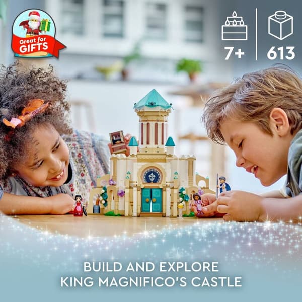 Rakennussetti Lego Disney Wish 43224 King Magnifico's Castle 613 Kappaletta