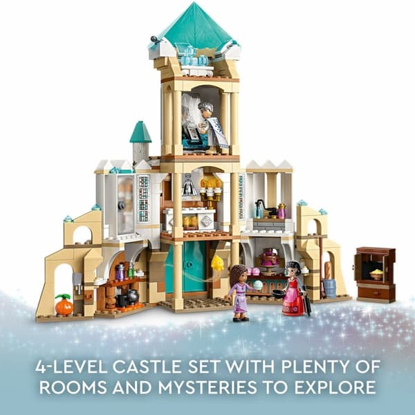 Rakennussetti Lego Disney Wish 43224 King Magnifico's Castle 613 Kappaletta