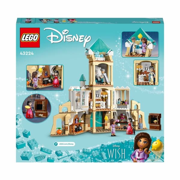 Rakennussetti Lego Disney Wish 43224 King Magnifico's Castle 613 Kappaletta