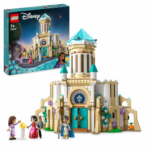 Rakennussetti Lego Disney Wish 43224 King Magnifico's Castle 613 Kappaletta