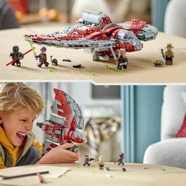 Byggsats Lego Star Wars 75362 Ahsoka Tano's T6 Jedi Shuttle Multicolour 599 Delar