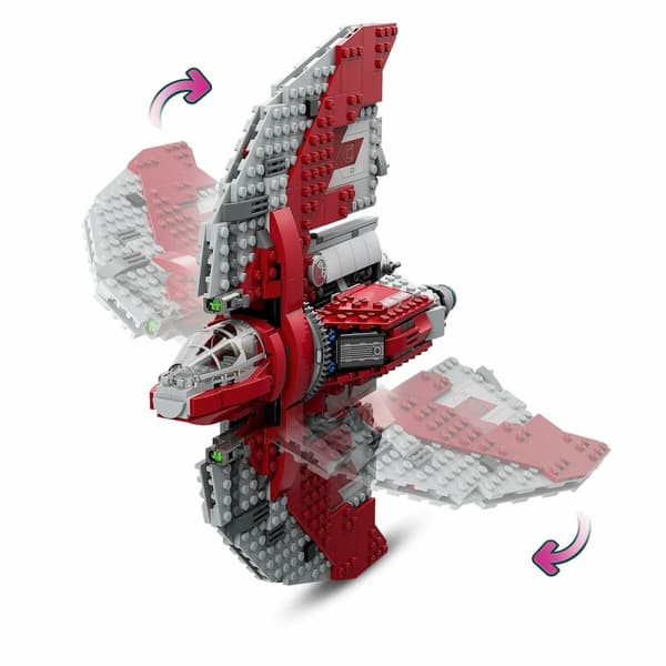 Byggsats Lego Star Wars 75362 Ahsoka Tano's T6 Jedi Shuttle Multicolour 599 Delar