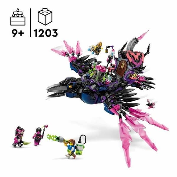 Byggsats Lego Nightmare Witch's Midnight Raven Multicolour