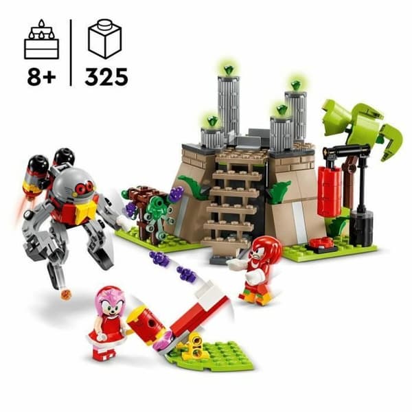 Byggsats Lego Knuckles and the Master Emerald Sanctuary Gamer Set Multicolour
