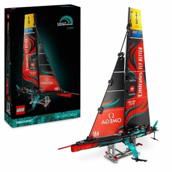 Rakennussetti Lego 42174 Yacht Emirates Team New Zealand AC75 Monivärinen