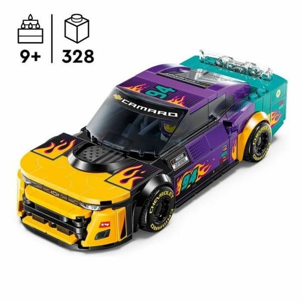 Rakennussetti Lego NASCAR Next Gen Chevrolet Camaro ZL1 328 Kappaletta