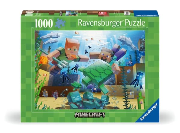 Minecraft Mosaik Puslespil 1000 brikker