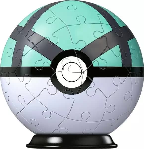 Pokemon Pusselboll 3D 55 bitar Net Ball (Grön)
