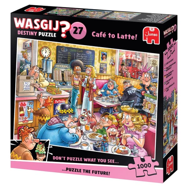 Wasgij Destiny 27 Café to Latte! Pussel 1000 bitar