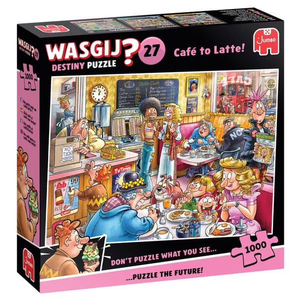 Wasgij Destiny 27 Café to Latte! Pussel 1000 bitar