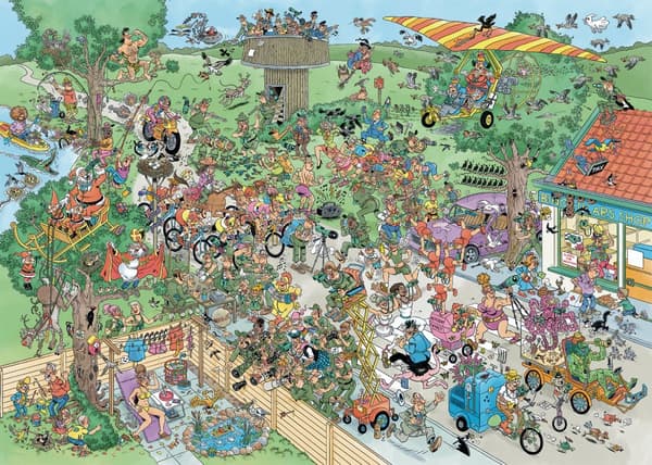 Jan van Haasteren Pussel Big Garden birdwatch  1000 bitar