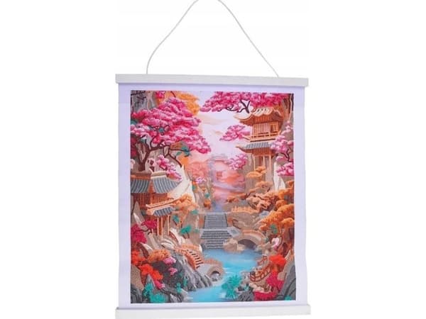 Poster 35x45cm with diamond mosaic Cherry