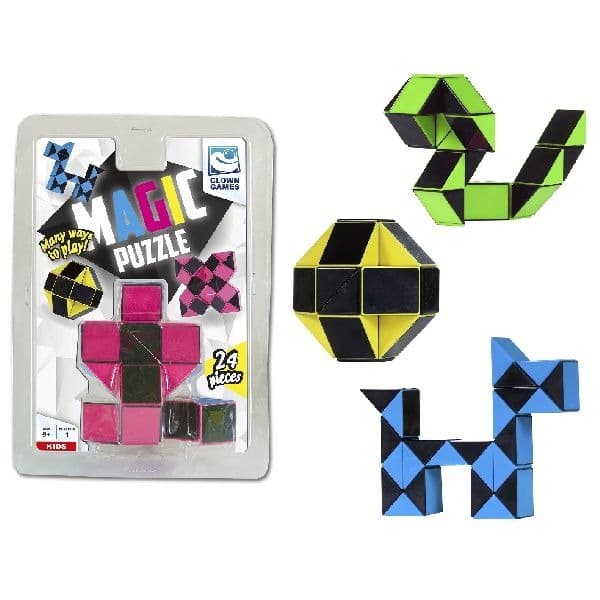 Clown Games Magic 3D Puzzle 24-osainen Eri värejä