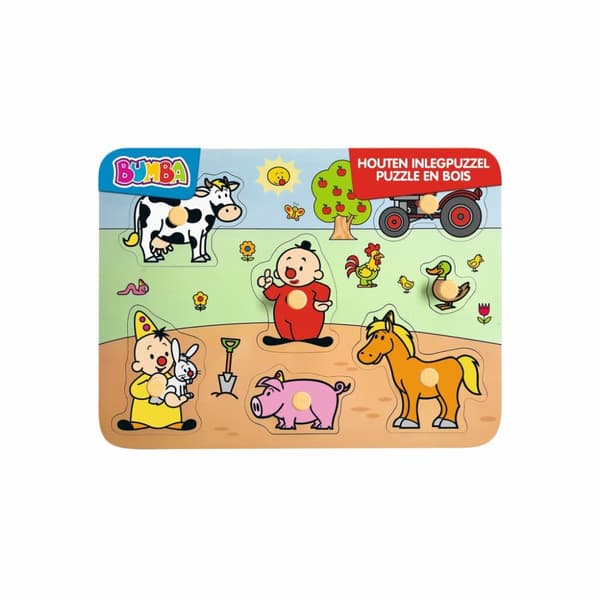 Bumba Puinen Puzzle Farm 7 Pieces