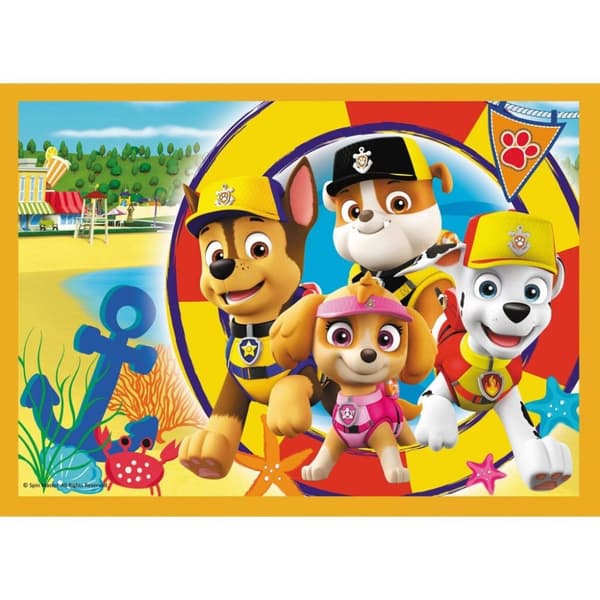 Trefl Paw Patrol 4i1 puslespil 35-70 brikker