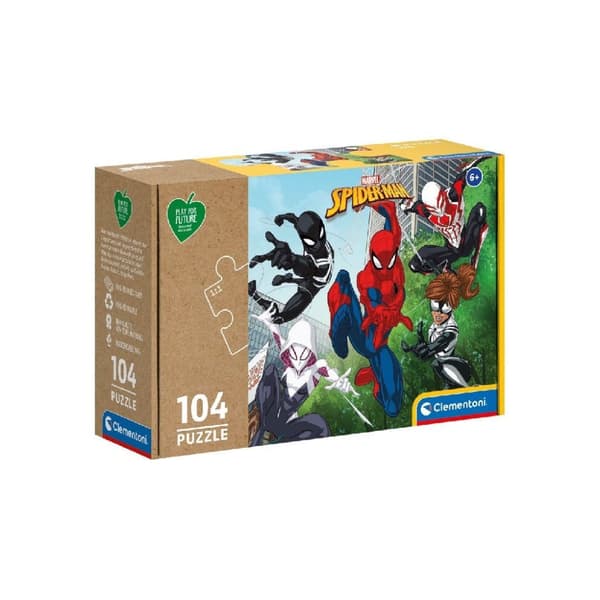 Clementoni puslespil Spiderman 104 brikker