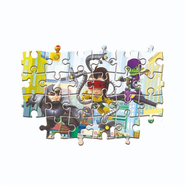 Clementoni Supercolor Puslespil Spidey og hans fantastiske venner 2x20 brikker