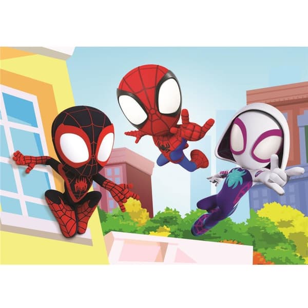 Clementoni Supercolor Puslespil Spidey og hans fantastiske venner 2x20 brikker
