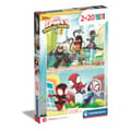 Miniatyrbillede 1 af 6: Clementoni Supercolor Puslespil Spidey og hans fantastiske venner 2x20 brikker