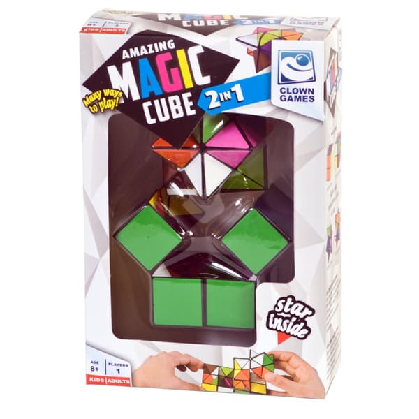 Klovnespil 2i1 Magic Cube