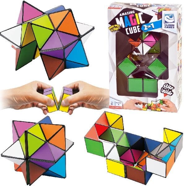 Klovnespil 2i1 Magic Cube