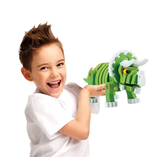 Toi Toys Craft Puslespil Tricera Junior 25,8 Cm Grøn 59 stykker