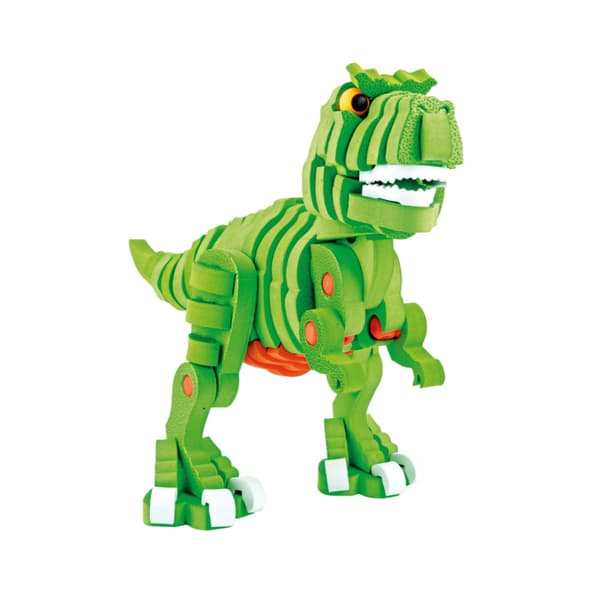 Toi-Toys Craft Puzzle Dinosaur 25,8 Cm Grøn 104 stykker