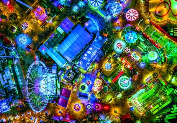 Clementoni 2000 pcs High Quality Winter Wonderland in Lond, 14 År