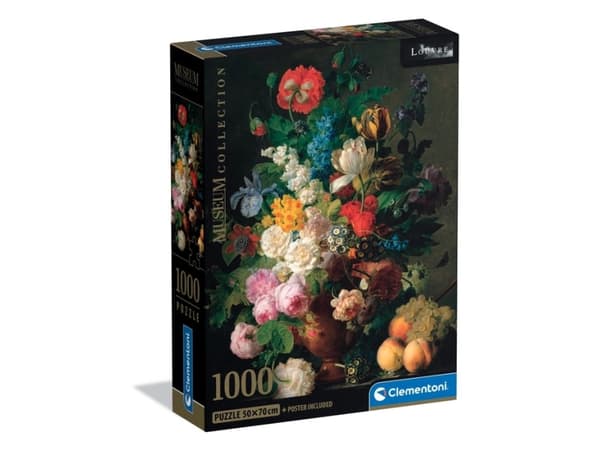 Clementoni Museum Collection 39970, 1000 styck, Konst, 18 År