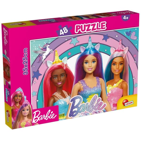 Palapeli Colorbaby 35 x 25 cm Barbie 48 Kappaletta