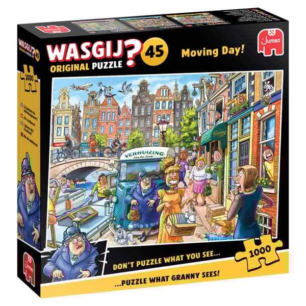 Wasgij? Original #45 - Moving Day! 1000 Bitar